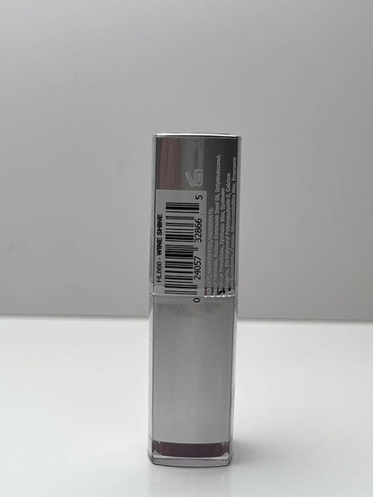 Palladio Herbal Lipstick, Rich Pigmented and Creamy, Infused with Aloe Vera, Chamomile & Ginseng, Prevents Lips from Drying, Combats Fine Lines, Long Lasting Lipstick, Wine Shine