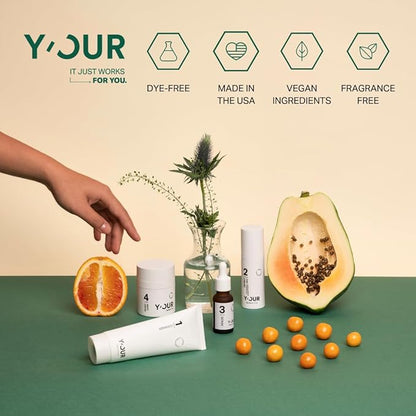 Y'OUR Acne Clearing Body Wash | Gentle & Non-Drying Salicylic Acid Formula | For All-Over Body Use - Smooths Texture & Evens Tone | Clears Bacne & Breakouts for Women + Men, Paraben & Sulfate Free
