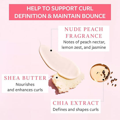 Function of Beauty Curly Hair Shampoo & Conditioner XL Set - Sulfate-Free Shampoo & Conditioner Duo for Natural Curls & Bounce - Curl Defining, Hydrating & Moisturizing - Dry & Dull Hair Care Products