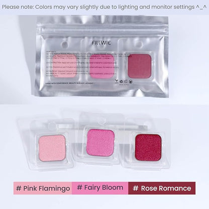 3-Color Eyeshadow Combo Pack – Matte & Shimmer Neutral Shades,Powder, Highly Pigmented, Long-Lasting, Refills Pans for Custom Magnetic Palette