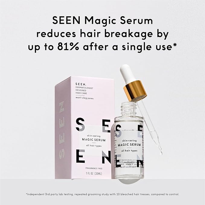 SEEN Discovery Kit - Scented- Non-Comedogenic & Formulated without SulfatesHair Set- Dermatologist-Developed - Safe for Sensitive & Acne Prone Skin