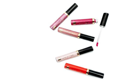 Essence Of Argan Pink Lip Gloss with Moroccan Argan Oil - Matte Finish Plumping Lip Gloss for Dry & Cracked Lips - Hydrating Moisturizer for Chapped Lips - 0.25 Oz