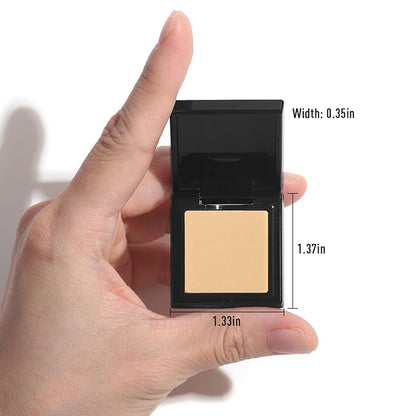 UCANBE Nude Single Eyeshadow Palette, Highly Pigmented Matte Naked Eye Shadow Powder, Professional Long-Lasting Waterproof Makeup Palette