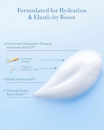 Sooryehan Water Spring Cream AD Amazon gift Set (Amazon Set, 4.2fl oz) - Korean Moisturizer Skincare for Deep Hydration Boost & Elasticity by LG Beauty. Fermented Ginseng, Hyaluronic Acid, Amino Acid.
