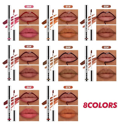 Matte Lip Gloss Stain-Peel Off Lip Liner Tattoo, Dark Brown Lip Tint，Long Lasting Peel Off Lip Stain, Waterproof Transfer-proof Lip Mask Lip Liner Peel Off Lip Gloss,Stayn Lip Makeup. #05