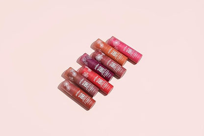 pürlisse Blush Glow BB Lip and Cheek Tint - Hydrating & Buildable 2-in-1 Cream Blush Stick for Cheeks & Lips - Formulated with Nourishing Vitamin E & Hyaluronic Acid - Peach Please (.28 oz)