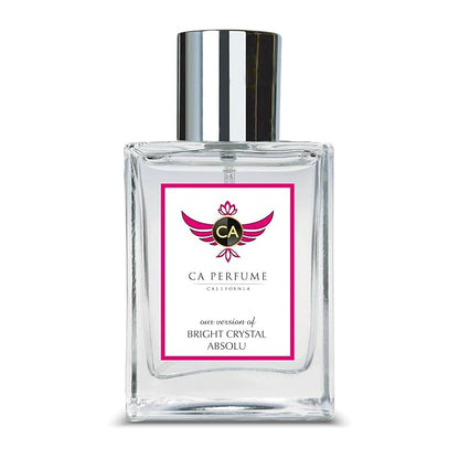 CA Perfume Impression of Bright Crystal Absolu for Women Floral Fruity Fragrance Long Lasting Perfumes for Women Eau De Parfum 1.7 Fl Oz 50ml