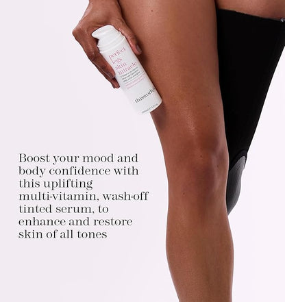 THISWORKS Perfect Legs Skin Miracle: Tinted Serum with Vitamin C & E for Radiant, Sun-Kissed Glow, Evens Skin Tone & Reduces Imperfections, 5 fl oz