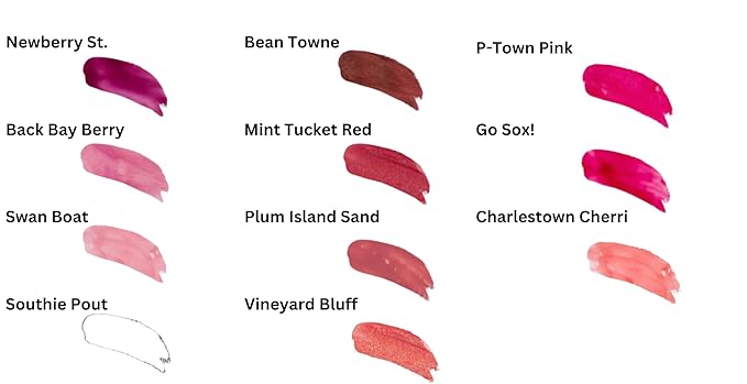 Plum Island Sand Lip Gloss (.25oz) -Vegan, gluten-free, cruelty-free formula with Aloe, Vitamins C & E, and a refreshing hint of spearmint extract for soft and hydrated lips.