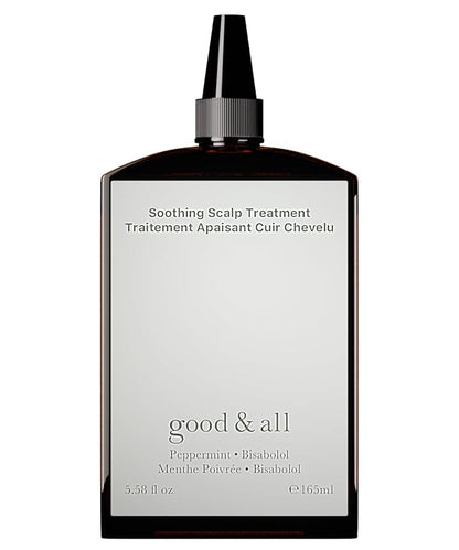 Good&All Dry Itchy Scalp Treatment - Leave-in Itch Relief with Peppermint & Bisabolol, Fragrance-Free, Paraben-Free, Vegan, Cruelty-Free - 5.58 fl oz