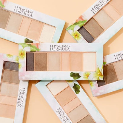 Eyeshadow Palette By Physicians Formula Matte Monoi Butter Eyeshadow Natural Matte Blushed Nudes, For Sensitive Skin, Hypoallergenic, Nourishing Moisturizing, Smooth, All Day Wear