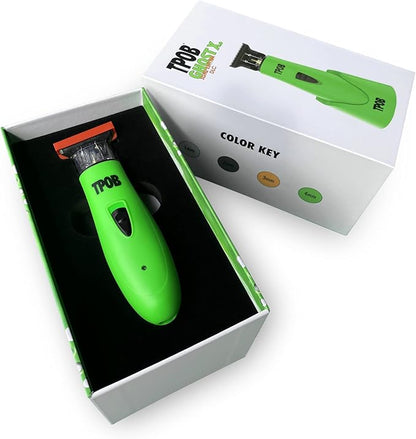 TPOB Ghost X Beard Trimmer Hair Clippers for Men, Professional Hair T-Blade Trimmer Cordless Rechargeable Edgers Clippers Electric Beard Shaver (Ghost X Slime)