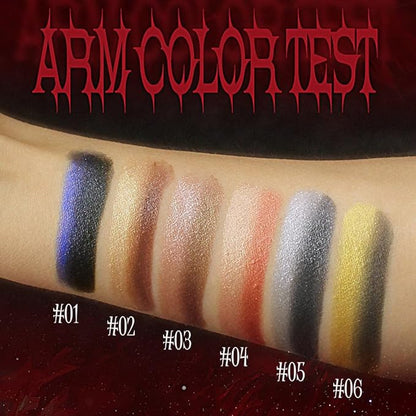 AMY'S DIARY Glitter shimmer blue black Lipstick Long Lasting Metallic Lip Liner Shimmer for Women Makeup Double Colors Eyeshadow Stick Hydrating Highly Pigmented Coverage Non Stick Cup Lips stick