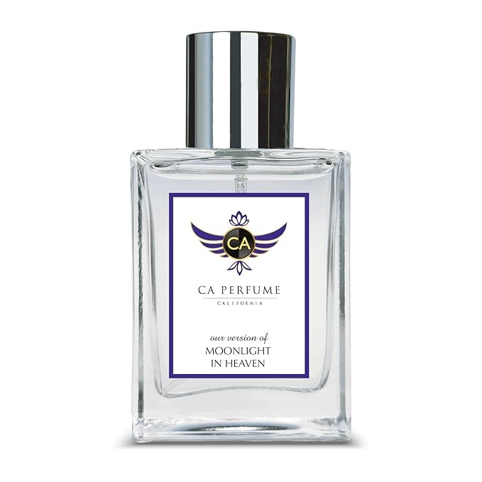 CA Perfume Impression of Moonlight In Heaven for Women and Men Long Lasting Unisex Fragrance Eau De Parfum 1.7 Fl Oz 50ml