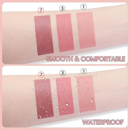 BINGBRUSH Crayon Matte Longwear Lipstick Pack Set,Moisture Smooth Color Stick Ultimate Lip Crayon for Makeup Collection - 24 hour lipstick waterproof and smudge proof Velvet Lipgloss (07#)