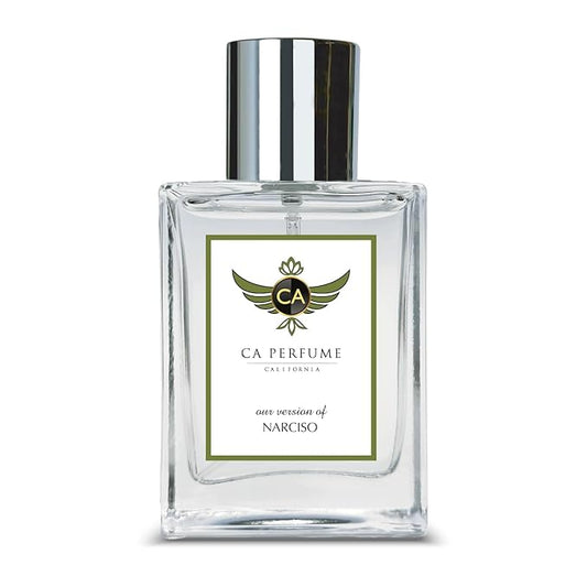 CA Perfume Impression of Narciso for Women Floral Woody Musk Fragrance Long Lasting Perfumes for Women Eau De Parfum 1.7 Fl Oz 50ml