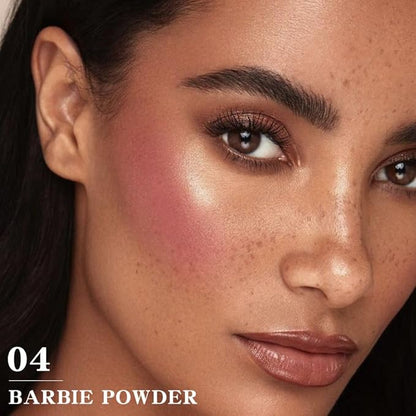 Matte Blush Powder for Cheeks, Cruelty Free Makeup – Long Lasting Natural Face Blusher Makeup, Lightweight Blendable Cheek Color Palette for Women All Skin Tones - #04 Vivid Pink