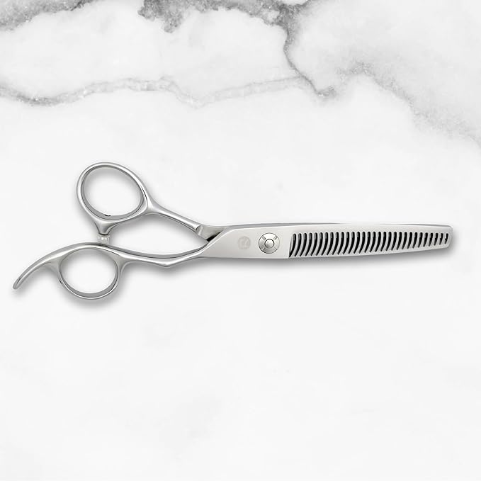 Saki Ha Professional Hair Shears Set 7.0 Inch - Includes Hair Scissors, Thinning Shears and Razor - Handmade from Japanese Steel