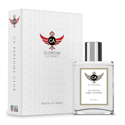 CA Perfume Impression of Grey Vetiver for Men Woody Spicy Fragrance Long Lasting Mens Cologne Eau De Parfum 1.7 Fl Oz 50ml