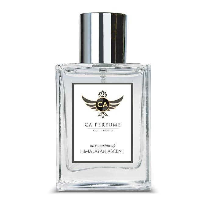 CA Perfume Impression of Himalayan Ascent for Men Amber Woody Fragrance Long Lasting Mens Cologne Eau De Parfum 1.7 Fl Oz 50ml