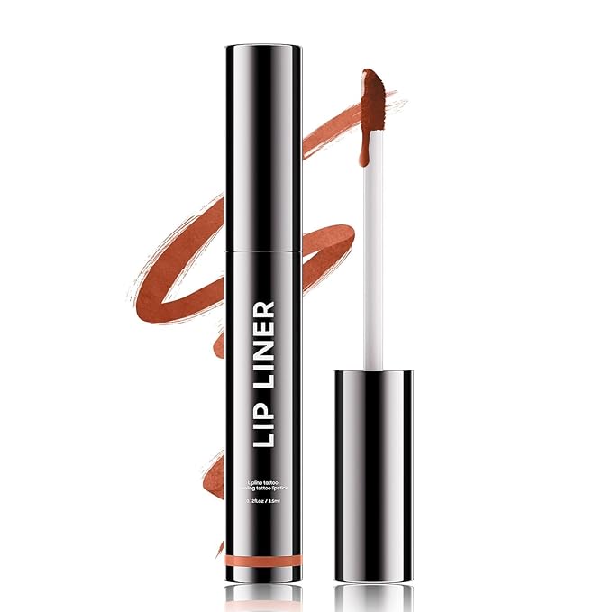 OETUIOW Lip Stain Peel Off - Lip Gloss Long Lasting and Waterproof Non-Stick Cup, Highly Pigmented Color Lip Makeup, Transfer-proof Lip stain for Women (Nude)