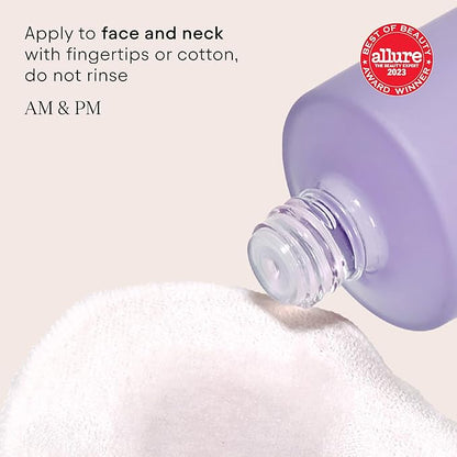 Alpyn Pore Perfecting Liquid Toner with 2% BHA & Borage | Liquid Exfoliator to Minimize Pores, Calm & Restore Skin's Natural pH | 4 oz / 120 ml