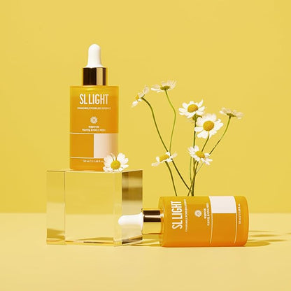 Chamomile Poreless Essence (1.69 fl oz, 50ml) | Lightweight Serum with Vitamin C | Glow Serum for Uneven-Looking Skin | Korean Skincare