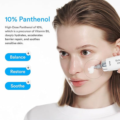 Abib Ectoin Panthenol 11% Moisturizer Barrier Tube 1.69 fl. oz. 50 mL I Skin Hydrating Face Cream