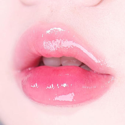 MQNY(MACQUEEN NEWYORK Dewy Water Glow Lip Tint 3.5g 9colors (#02 Candied Pink, Light Pink)