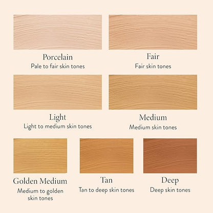 LAURA GELLER NEW YORK The Ideal Fix Concealer - Medium - Buildable Medium to Full Coverage Liquid Concealer - Covers Under Eye Dark Circles & Blemishes - Long-Lasting