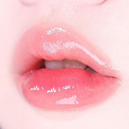 MQNY(MACQUEEN NEWYORK Dewy Water Glow Lip Tint 3.5g (# 03 Peach Dew, Neutral Pink)