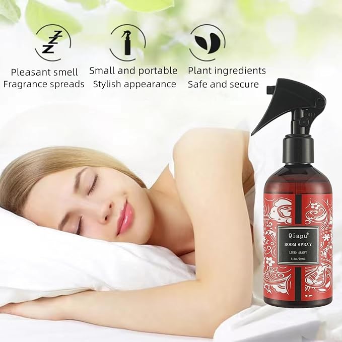 Natural Lavender Room Spray Pillow for Bedding Pillows Sheets Curtains Mist and Fabric Aromatherapy Spray