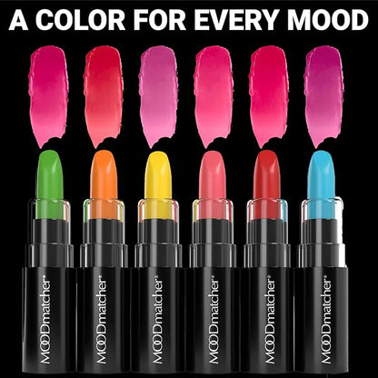 MOODmatcher LIVAURA Original Color Changing Lipstick – 12 Hours Long-Lasting, Moisturizing, Smudge-Proof, Glamorous Personalized Color, Premium Quality – Made in USA (Orange)