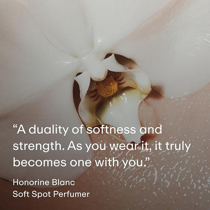PHLUR Soft Spot Eau de Parfum - Travel Size Perfume Fragrance - Floral Amber Musk Perfume with Bergamot, Mandarin, Jasmine, Sandalwood & Vanilla (9.5mL)