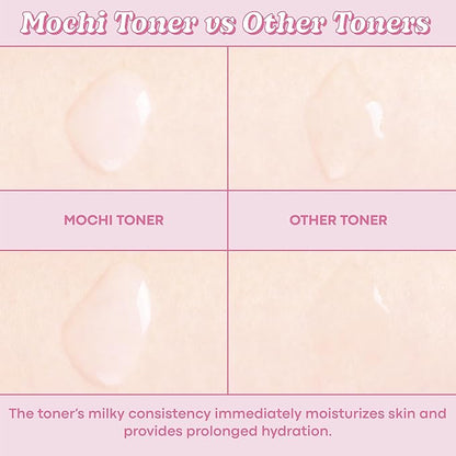 TONYMOLY Wonder Ceramide Mochi Toner – Hydrating & Strengthening Dewy Glass Skin Toner for Healthy Moisturized Skin, Large 16.9 oz Korean Skincare