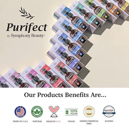 Purifect Smoother Than Butter Shea Butter Facial Serum with Vitamin E Oil, Shea Butter Moisturises Dry Skin, Protects the Skin Barrier, Soothes Irritation and Softens Young Skin 30ml
