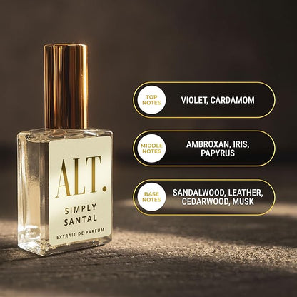ALT. FRAGRANCES Simply Santal Extrait de Parfum 100ml Unisex Perfume Inspired by Santal 33