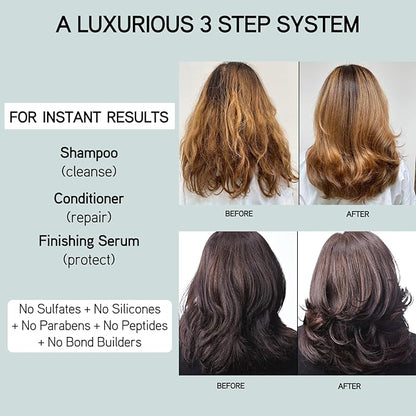 ILES FORMULA Conditioner for Dry, Damaged, Color Treated Hair – Deeply Moisturizing & Hydrating Hair Repair, Anti-Frizz, Silicone & Sulfate Free Professional Conditioner for Women, Salon Grade (200ml)