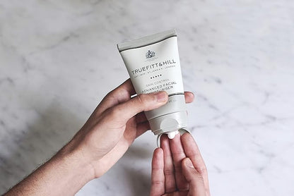 Truefitt & Hill Luxury Aftershave Balm - Ultimate Comfort - Premium Soothing Moisturizer with Aloe Vera Extract - Ideal for Sensitive Skin, Razor Burn Relief, and a Silky Smooth Finish - 3.38 oz.