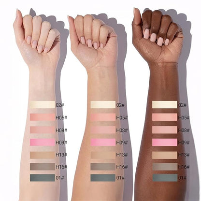 Erinde Single Matte Eyeshadow Palette, Velvet Eye Shadow Compact Powder Natural Makeup, Long-Lasting Eye Makeup, Ultra-Blendable, Pigmented Color, Vegan Formula, H01 Trooper