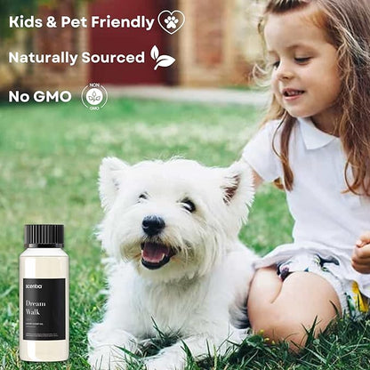 Scentia Hotel Diffuser Oil - 120 ml 4.06 fl oz - Fragrance Oil Blend with White Tea, Natural Home Fragrance and Hotel Scent for Diffusers & Machines -Dream Walk, Thanksgiving Gift