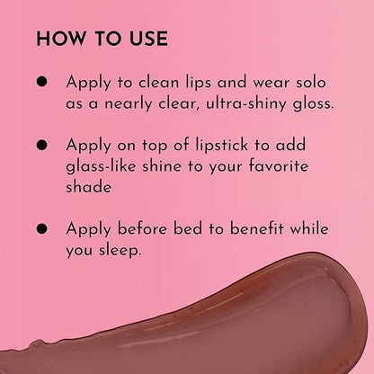 Lawless Women's Forget The Filler Lip Plumper Line Gloss, George, Pink, 0.11 Fl Oz (Pack of 1)