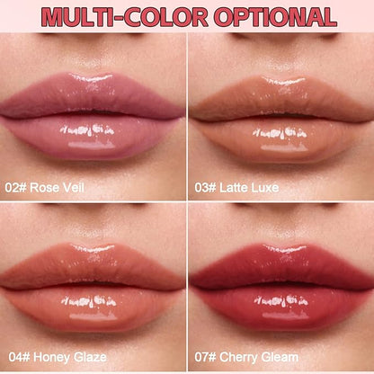 3D Voluming Lip Gloss Long Lasting Moisturizing Lip Gloss for Women Shine and Glowy Finish Lip Makeup