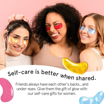 grace & stella Under Eye Patches (12 pairs) Eye Masks for Puffy Eyes and Dark Circles - Stocking Stuffers, Christmas Gifts for Women - Gifts for Birthdays, Bachelorette Party, Bridesmaids, Self Care