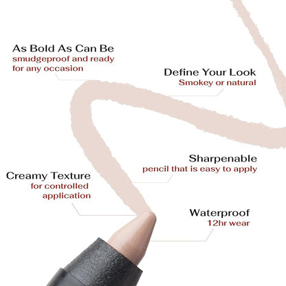 K7L Waterline Eyeliner Nude - Brighten, Creamy, Waterproof and Smudge-Proof Cosmetics