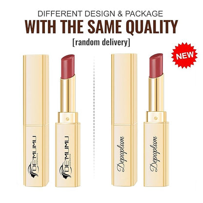 Red Lipstick for Women Hydrate Glossy Lipstick Moisture Lip Gloss Sheer-Medium Coverage Shine Tinted Lip Balm for Dry Lips (DM98 Cherry Plum)