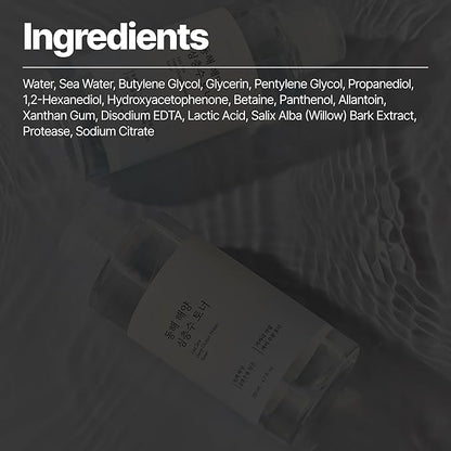 East Sea Deep Ocean Water Toner | Gentle Exfoliator, Calming, Hydrating and Moisturizing, Korean Skin Care Toner for Face, Korean Beauty for Men and Women (200ml / 6.7 fl. oz.)
