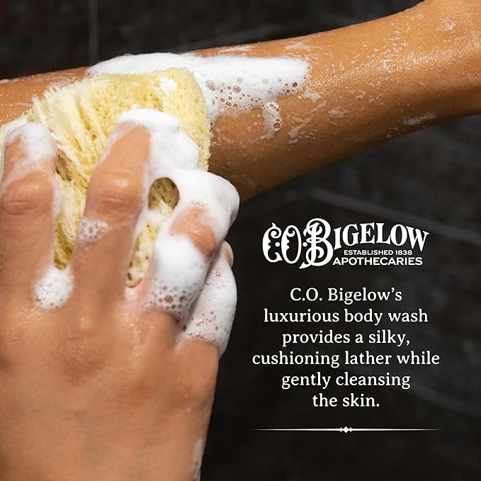 C.O. Bigelow West Village Rose Body Wash, Iconic Collection Moisturizing Body Wash with Coconut Oil & Aloe Vera, 10.5 Fl Oz