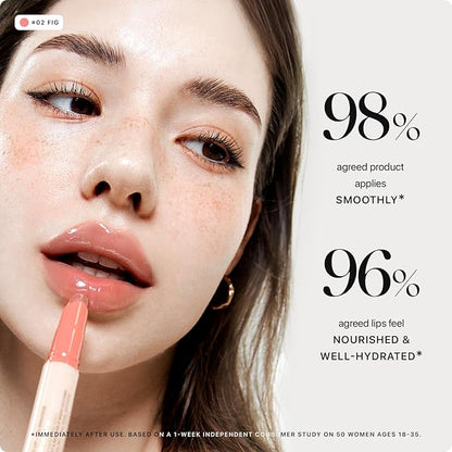 Nature Republic HONEY MELTING LIP (02 FIG) SOFT LIP STICK, Hydrating Gloss, Moisturizing balms, Sheer tint, Shine & Nude, Glowy Finish, korean make up, Stocking Stuffers
