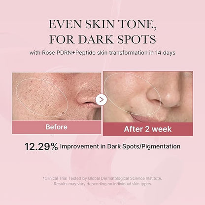 medicube Pink Glow Home Care Duo: PDRN Pink Peptide Toner and Collagen Jelly Cream (110ml)